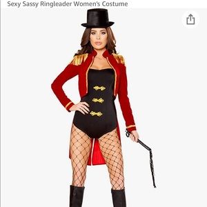 Sexy Sassy Ringleader Adult Halloween Costume Size Small